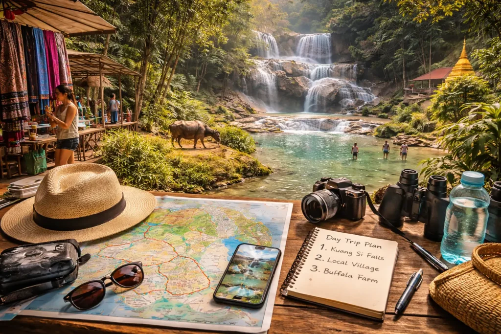 Kuang Si Falls itinerary