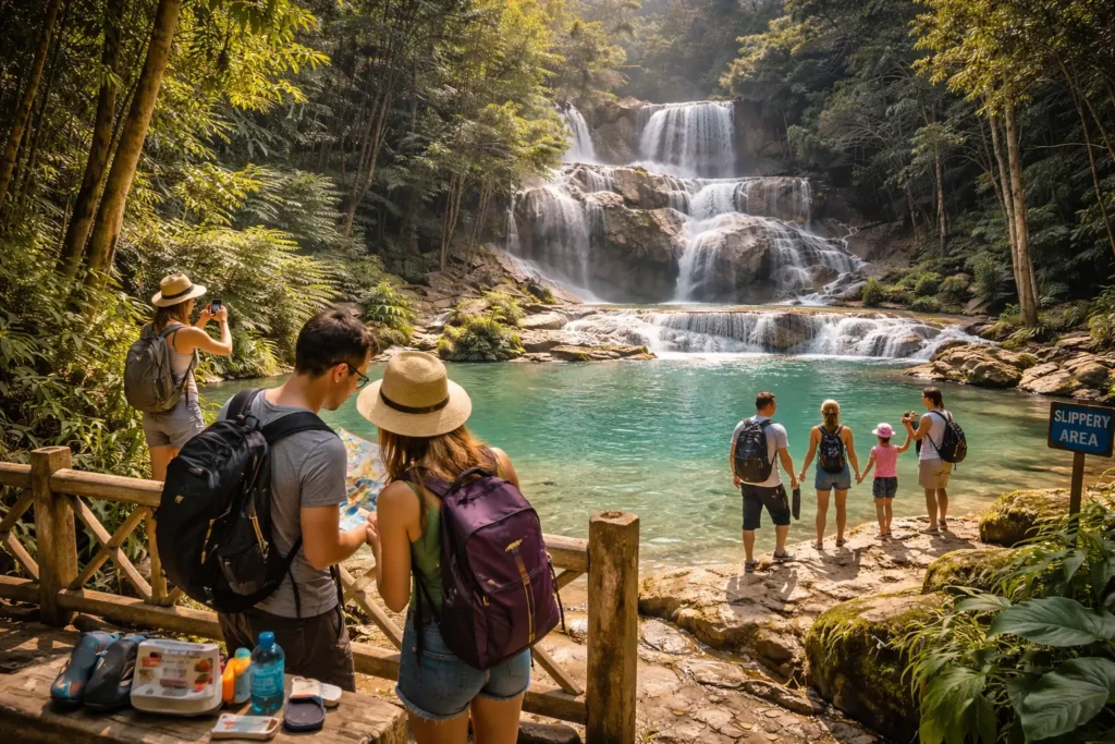 Kuang Si Falls travel tips