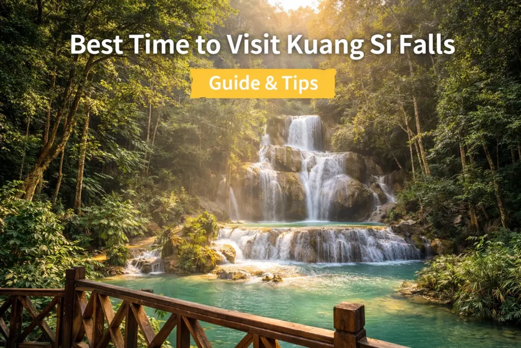 best time to visit Kuang Si Falls