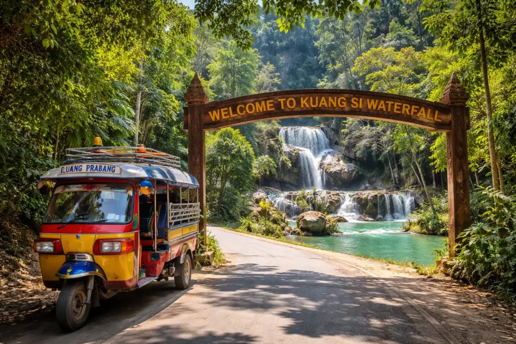 How to Get to Kuang Si Falls from Luang Prabang